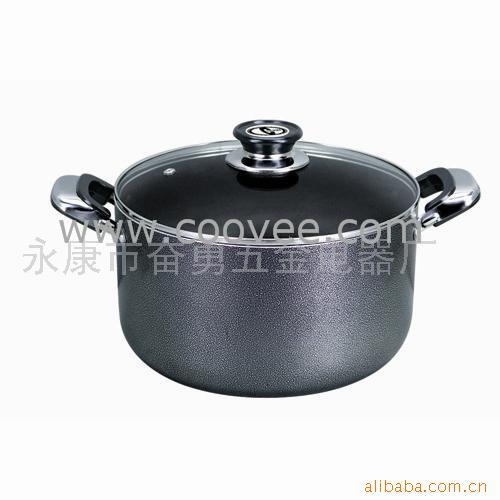 不粘双耳铝锅(YPC-THG18~36CM)