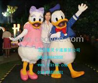 提供北京精灵卡通服装,表演卡通人偶服饰,唐老鸭