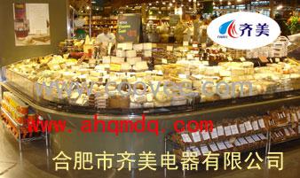 防火板贴面圆弧型制冷保鲜柜|防火板贴面圆弧型制冷陈列柜