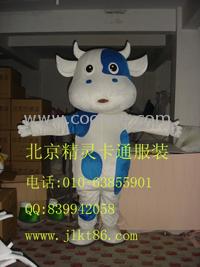 出售北京精灵卡通服装,卡通人偶服饰,奶牛