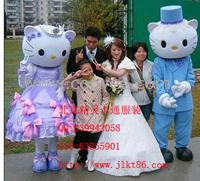 出售北京精灵卡通服装,卡通人偶,KT猫婚礼版