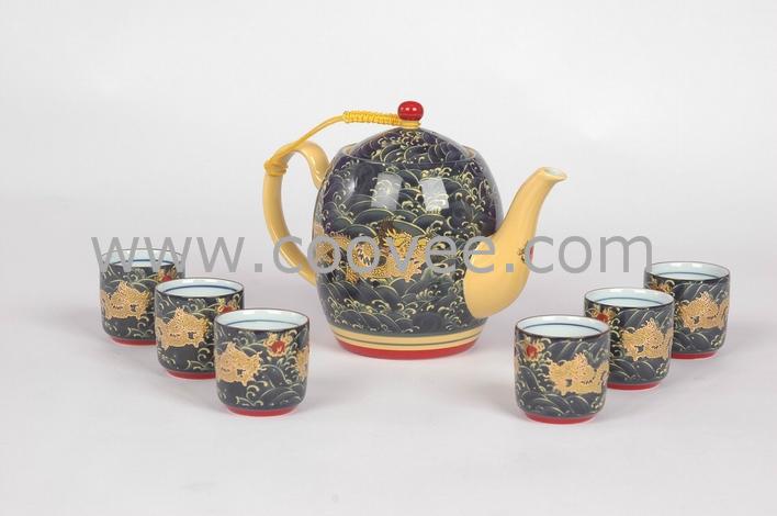 黄帝龙龙蛋八件套酒器