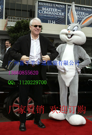 厂家直销卡通服装,卡通人偶,表演服装,兔八哥