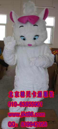 出售北京精灵卡通服装,行走人偶服饰,猫丽猫