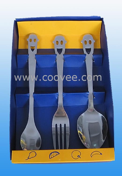 不锈钢餐具,卡通不锈钢餐具,笑脸不锈钢餐具,东升不锈钢餐具,揭阳不锈钢餐具,韩式不锈钢餐具,西餐具!