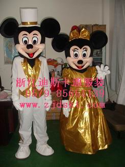 供应浙江迪斯卡通服装,北京卡通人偶服装,米老鼠