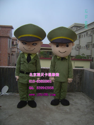 出售北京精灵卡通服装,卡通人偶服饰,装人偶服饰