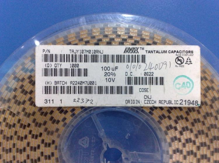 AVX钽电容TAJ系列