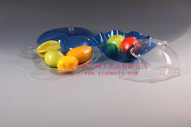 水果盘,亚克力水果盘,有机玻璃水果盘,果盘
