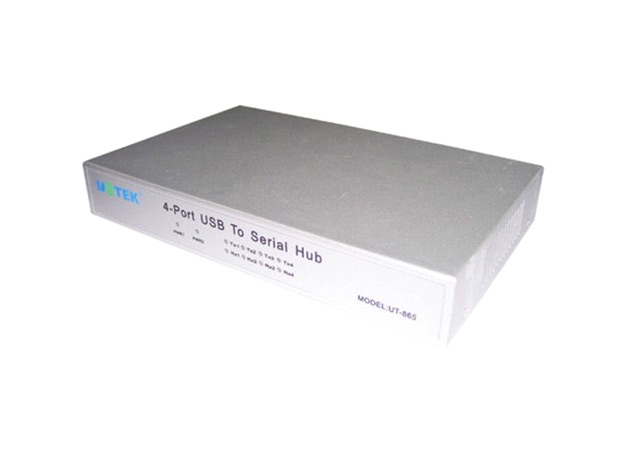 USB2.0转四串口(RS-232)高速转换器UT-865