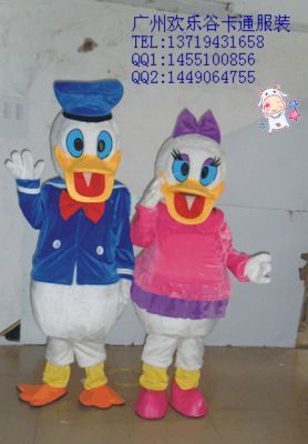 出租出售迪斯尼唐老鸭卡通表演服装
