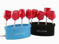 USBHUB集线器,玫瑰花HUB集线器,