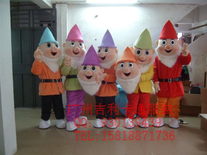 出售广州吉利卡通服装七个小矮人