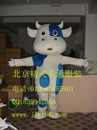 供应北京精灵卡通服装,奶牛卡通