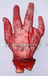 万圣节用品酒吧装饰品搞怪假手