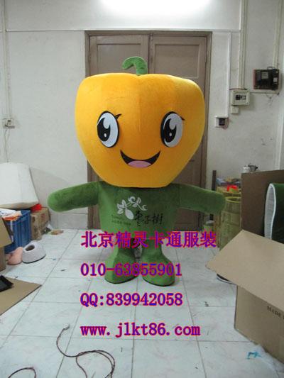 北京精灵卡通服装,甜椒人偶服饰