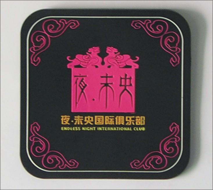 PVC杯垫塑料杯垫餐垫
