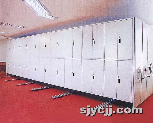 白山密集柜,档案密集架,钢之杰