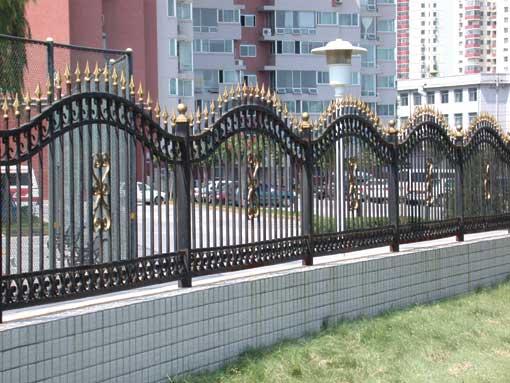 上海围墙铸铁栏杆