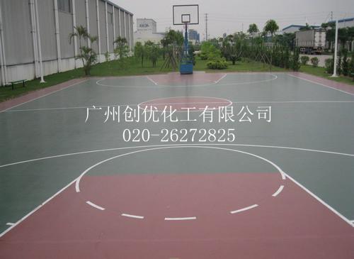 亚克力球场地坪漆,球场耐磨地坪