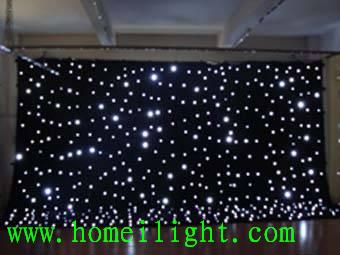 LED星星布,星空布,舞台星光幕布,星空幕布