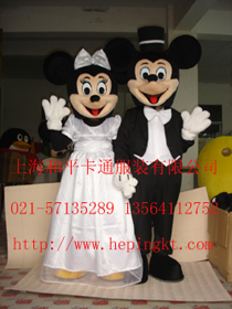卡通服装卡通人偶表演服饰米老鼠