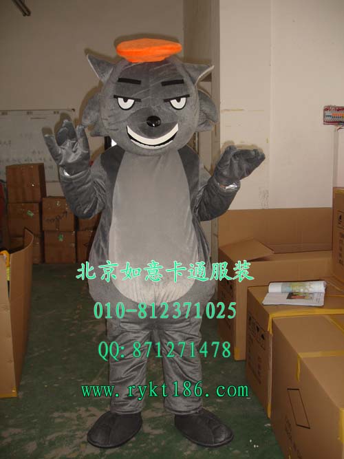 提供灰太狼卡通人偶服饰,北京如意卡通服装