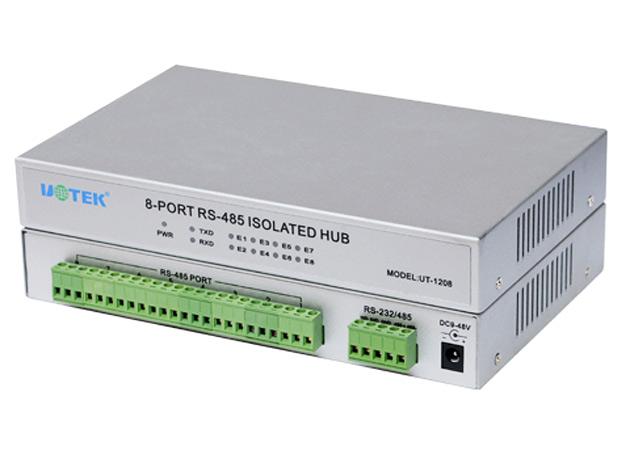 八口RS-485集线器型号:UT-1208
