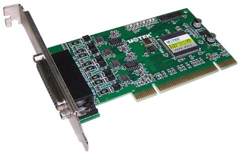 4口工级RS-485PCI多串口卡UT-734