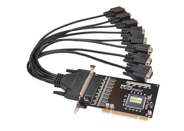 8口商业级RS-232PCI多串口卡型号:UT-718