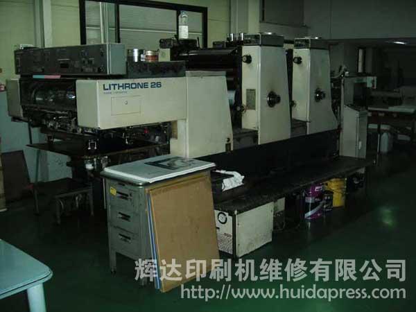 供应小森四色印刷机,1990年小森L226四开双色印刷机
