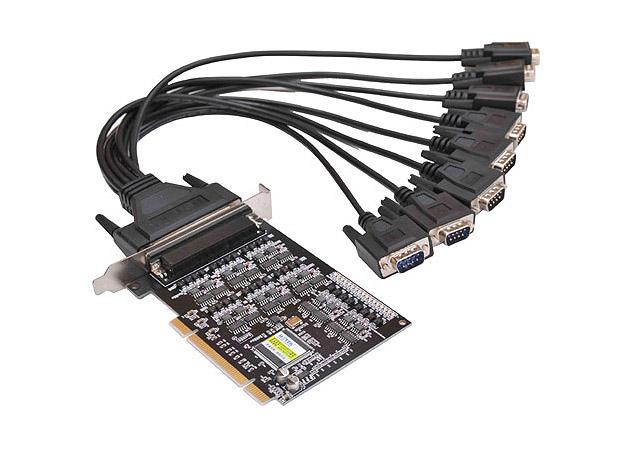 8口工级RS-485/422PCI多串口卡UT-728