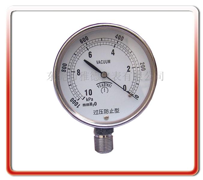 WYE75-F0175MM10KPA΢ѹˮĤѹȼ豸΢ѹ΢ѹ