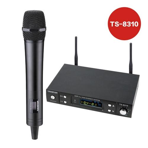 得胜TS-8310UHF单支手持无线麦克风可调频有效距离约100米