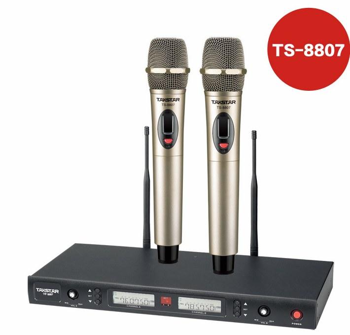 得胜TS-8807UHF无线麦克风,演讲,家庭卡拉OK,卖场