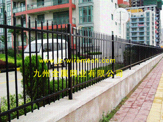 热镀锌静电喷涂栅栏A