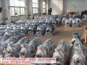 WRY热媒循环泵的泵体结构图牌