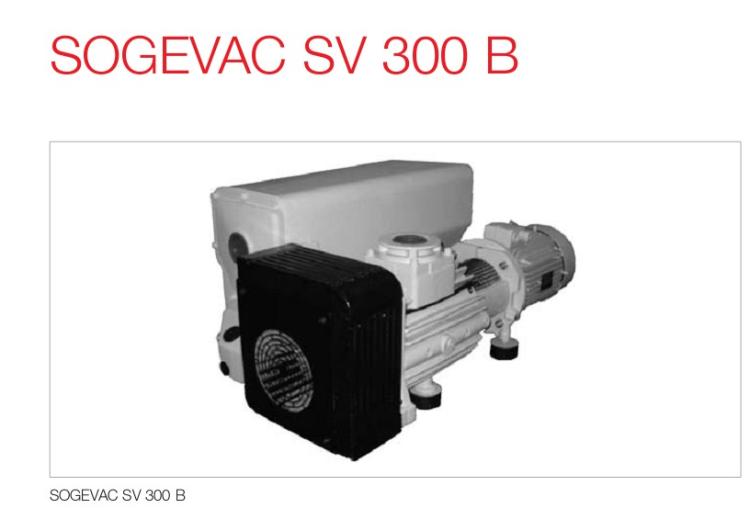 莱宝真空泵SV300B法国莱宝原装进口