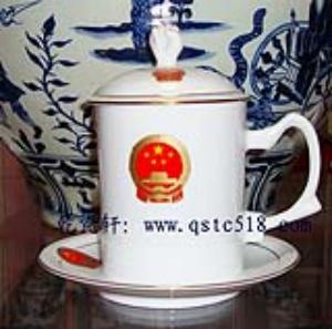 礼品杯国徽茶杯会议杯杯子加工批发