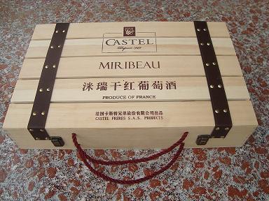 酒盒,葡萄酒盒,木酒盒