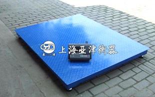 称钢材的2吨带轮子电子平台秤/