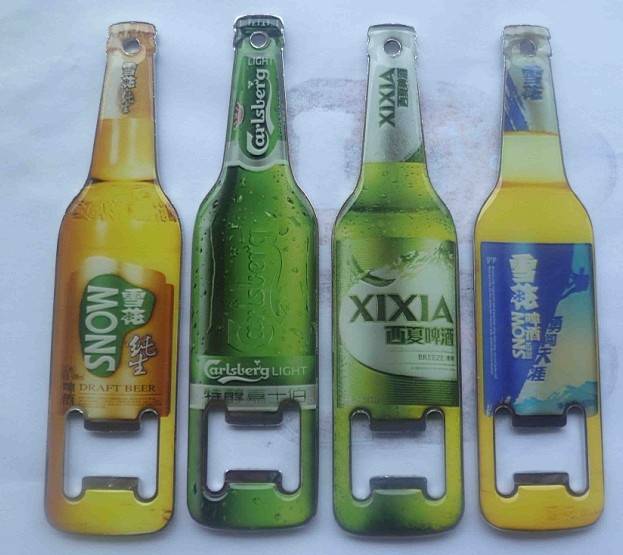 供应金属滴胶铁酒瓶啤酒开瓶器