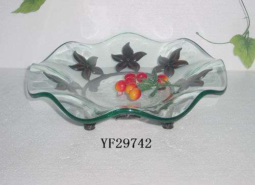 YF29742玻璃水果盘