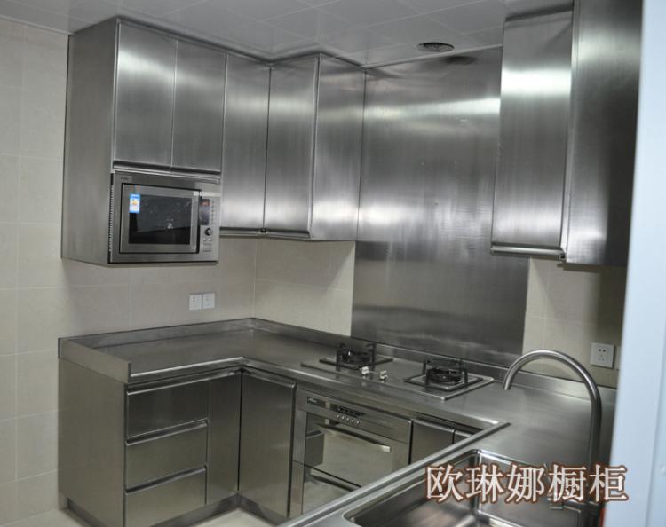 家用不锈钢整体橱柜