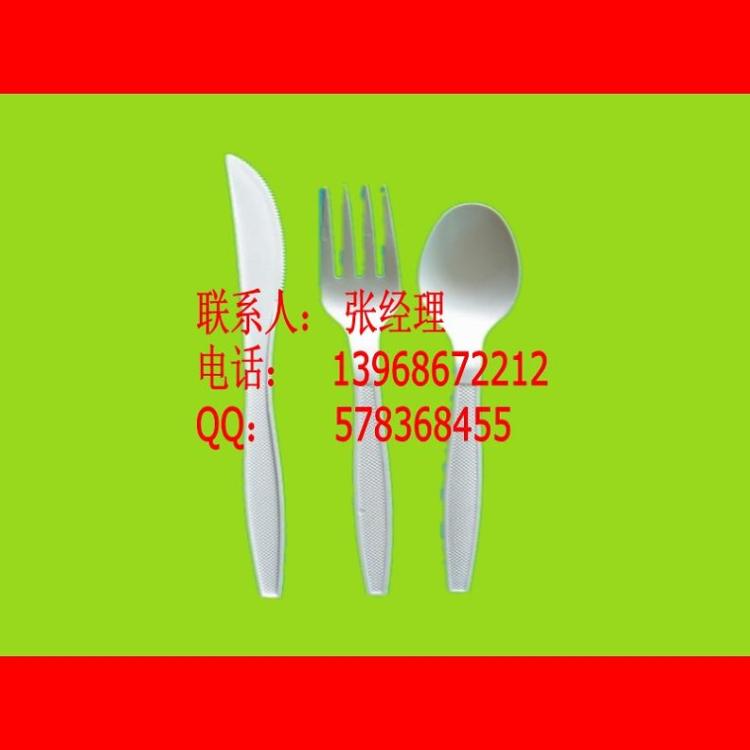 叉勺模具塑料性餐具注塑模