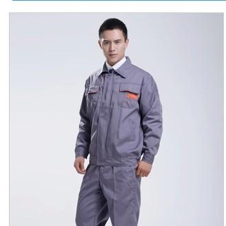 工程厂人车间劳保工作服装帆布