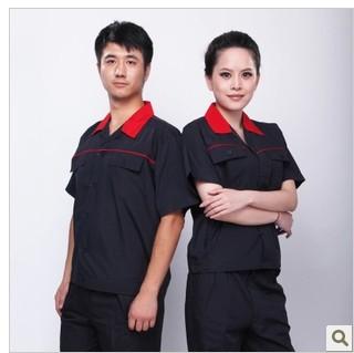 短袖工作服机修劳保服夏季工