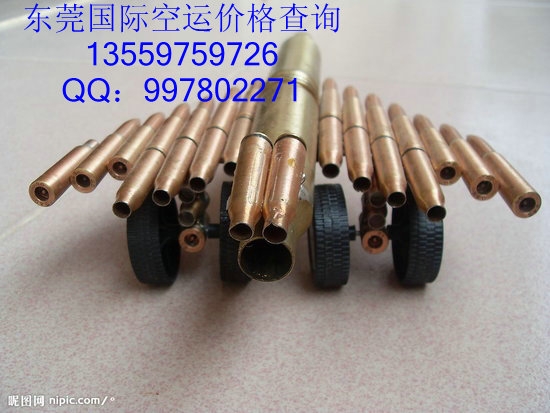 东莞到印度快递空运服务