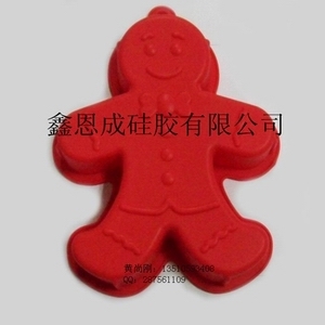 硅胶单个雪人蛋糕模