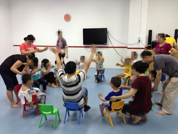 东莞自闭症,教学,小雨滴信